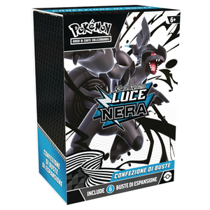 Pokemon Confezione 6 Buste Espansione Luce Nera