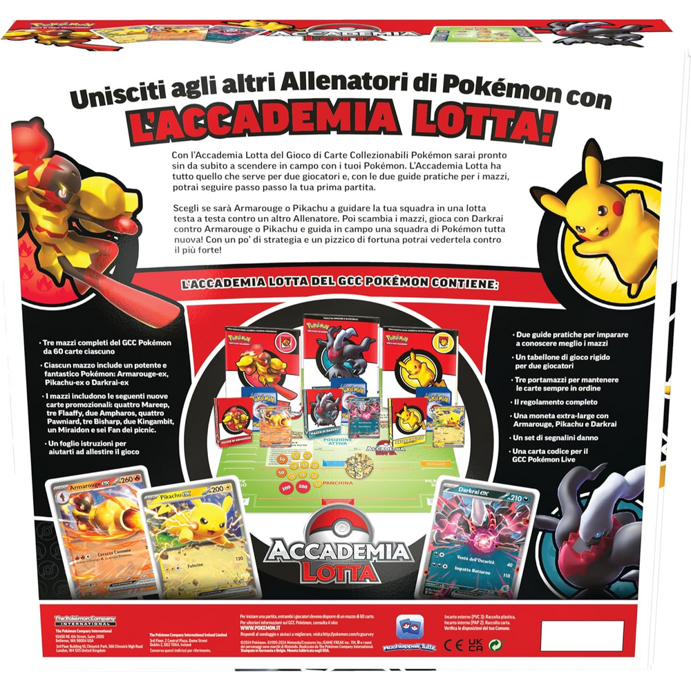 Pokemon Gioco Accademia Lotta