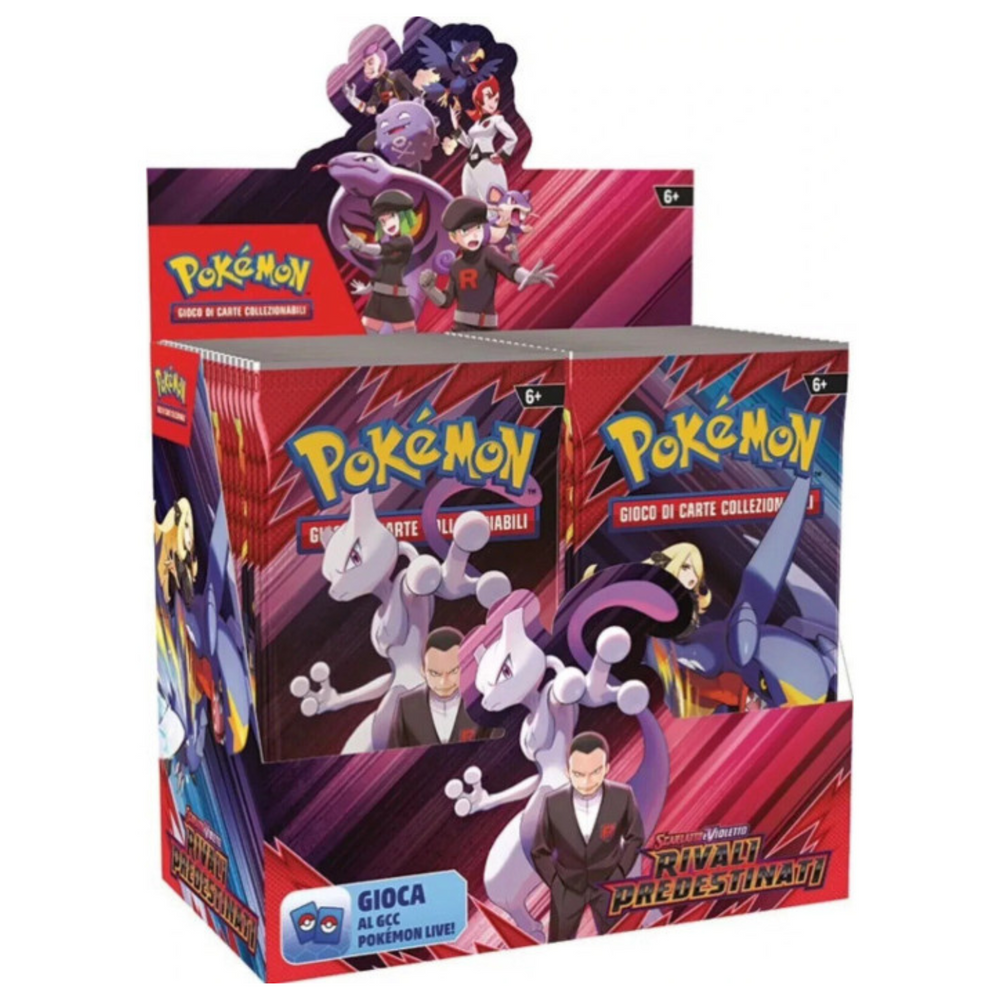 Pokemon Rivali Predestinati Box 36 Buste Espansione