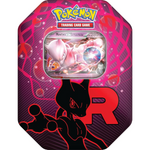 Pokemon Tin Box da Collezione Team Rocket Mewtwo-ex