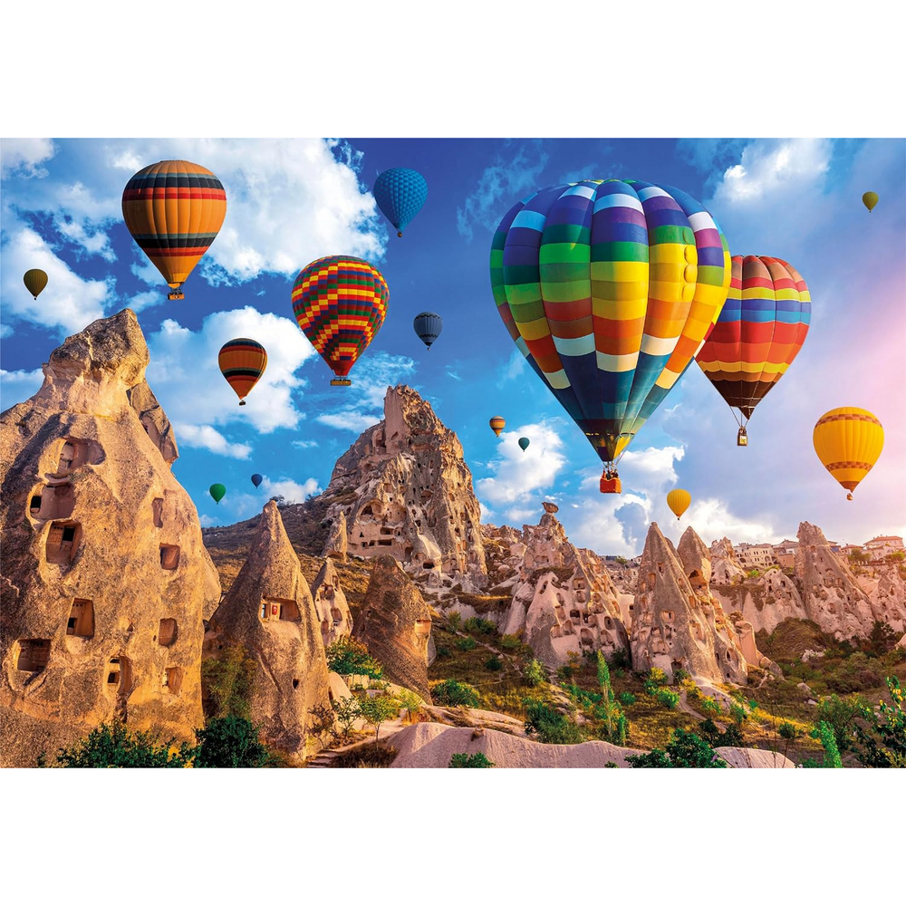 Puzzle 1000 pezzi - Balloons in Cappadocia