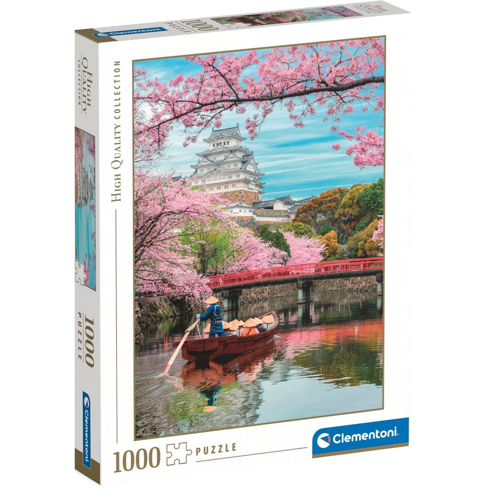 Puzzle 1000 pezzi - Himeji Castle in Spring