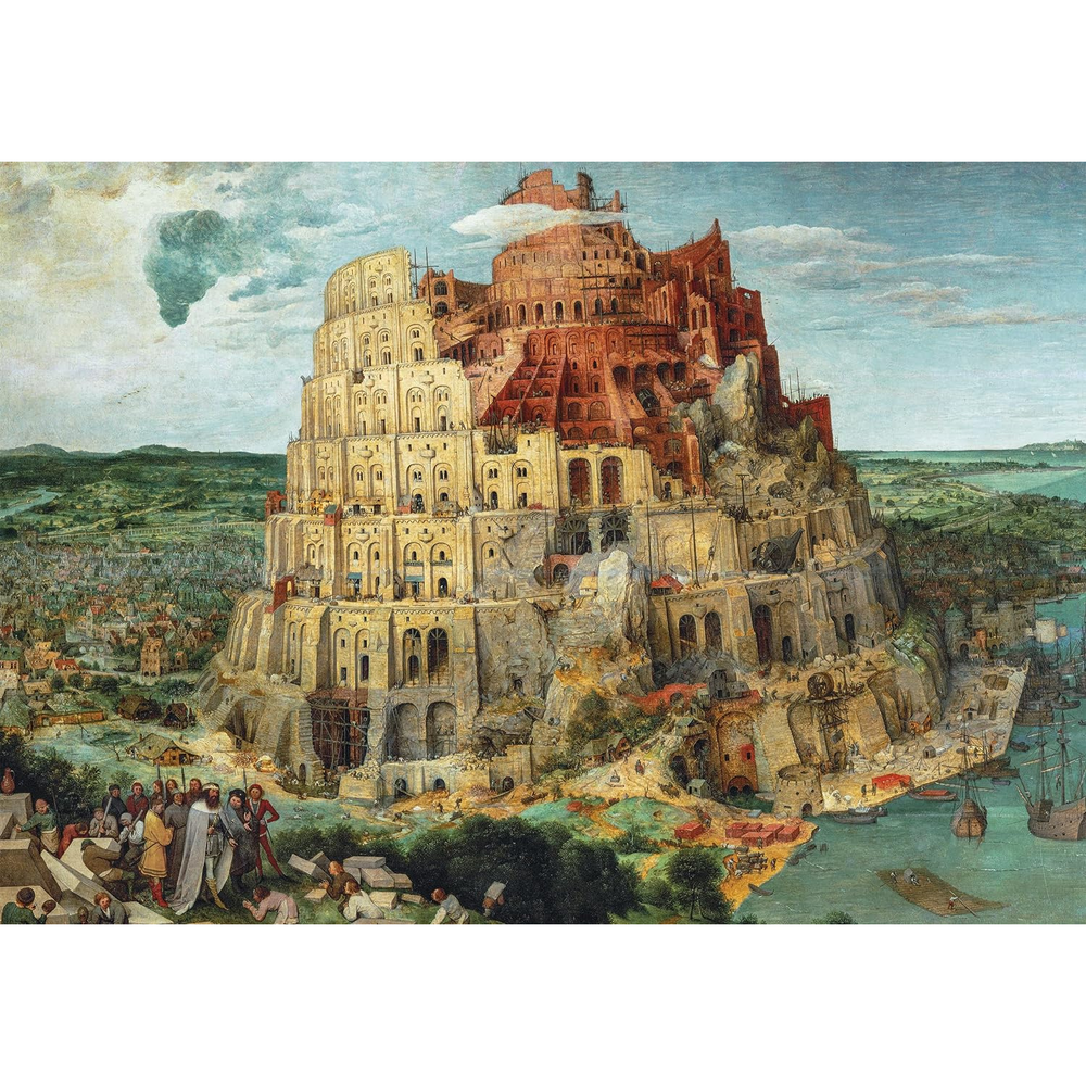Puzzle 1500 pezzi - Torre di Babele