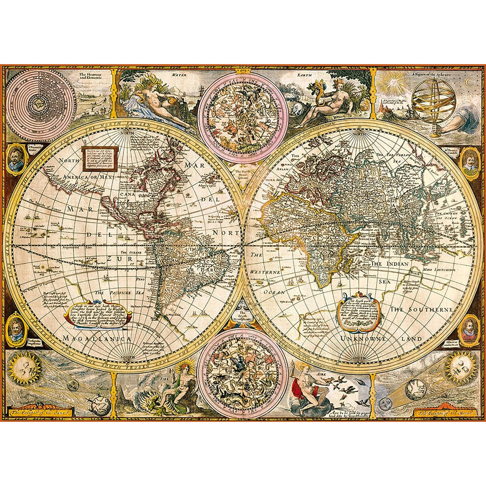 Puzzle 3000 pezzi - Mappa Antica