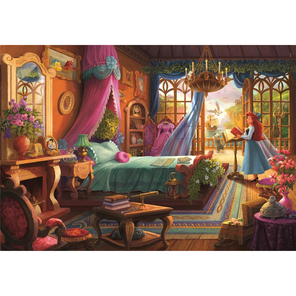 Puzzle 500 Pezzi Ever After Principessa Ariel