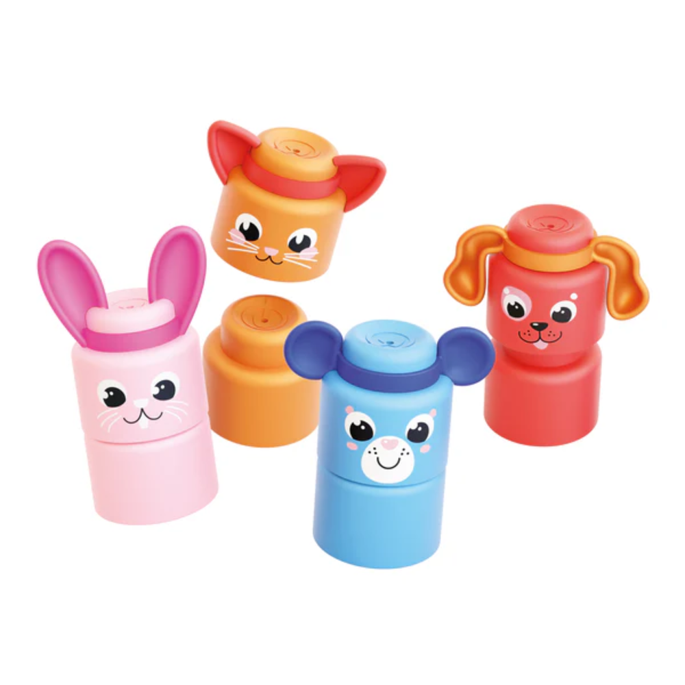 Quercetti - Costruzioni Momy Soft Happy Animals