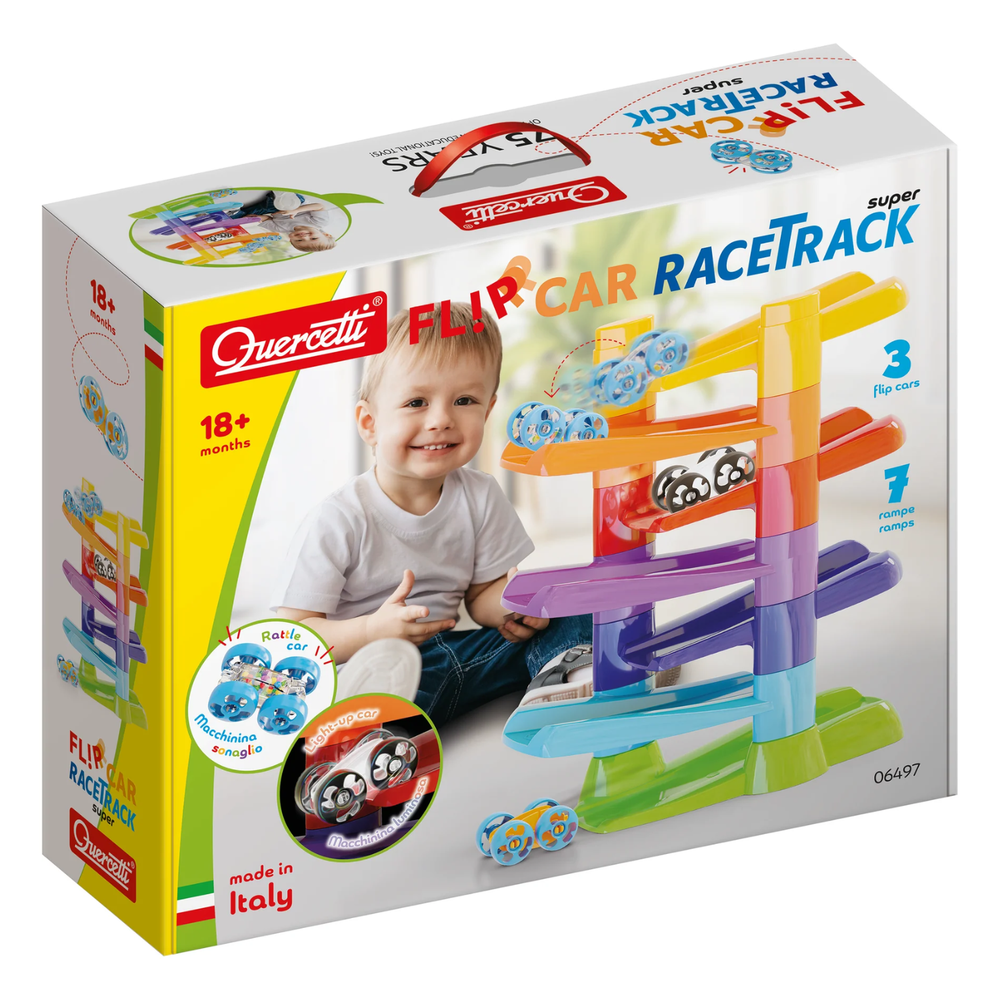 Quercetti - Flip Car Race Track Super