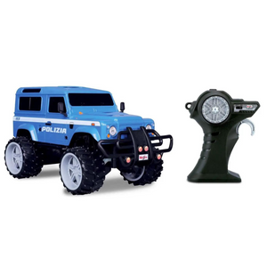 Radiocomando Auto 1:16 Land Rover Defender Polizia
