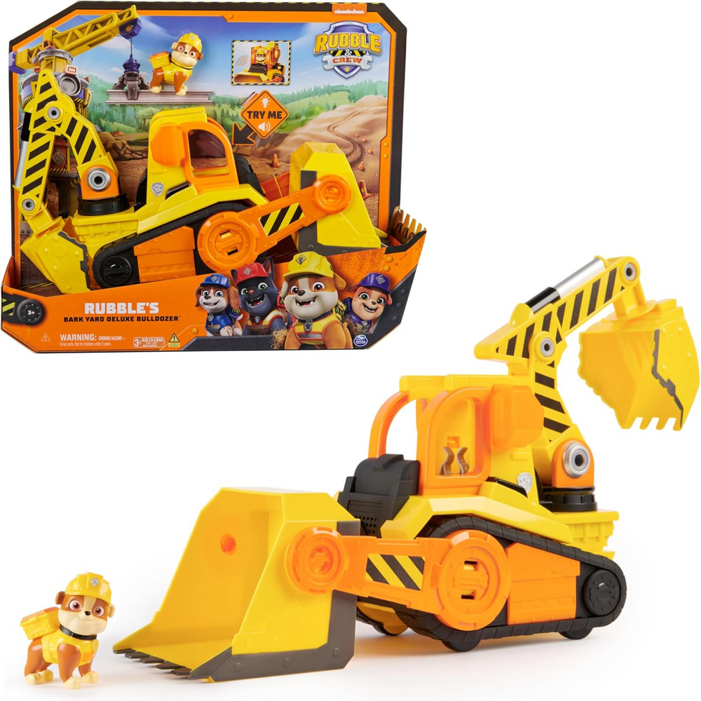 Rubble & Crew Veicolo Bulldozer Deluxe