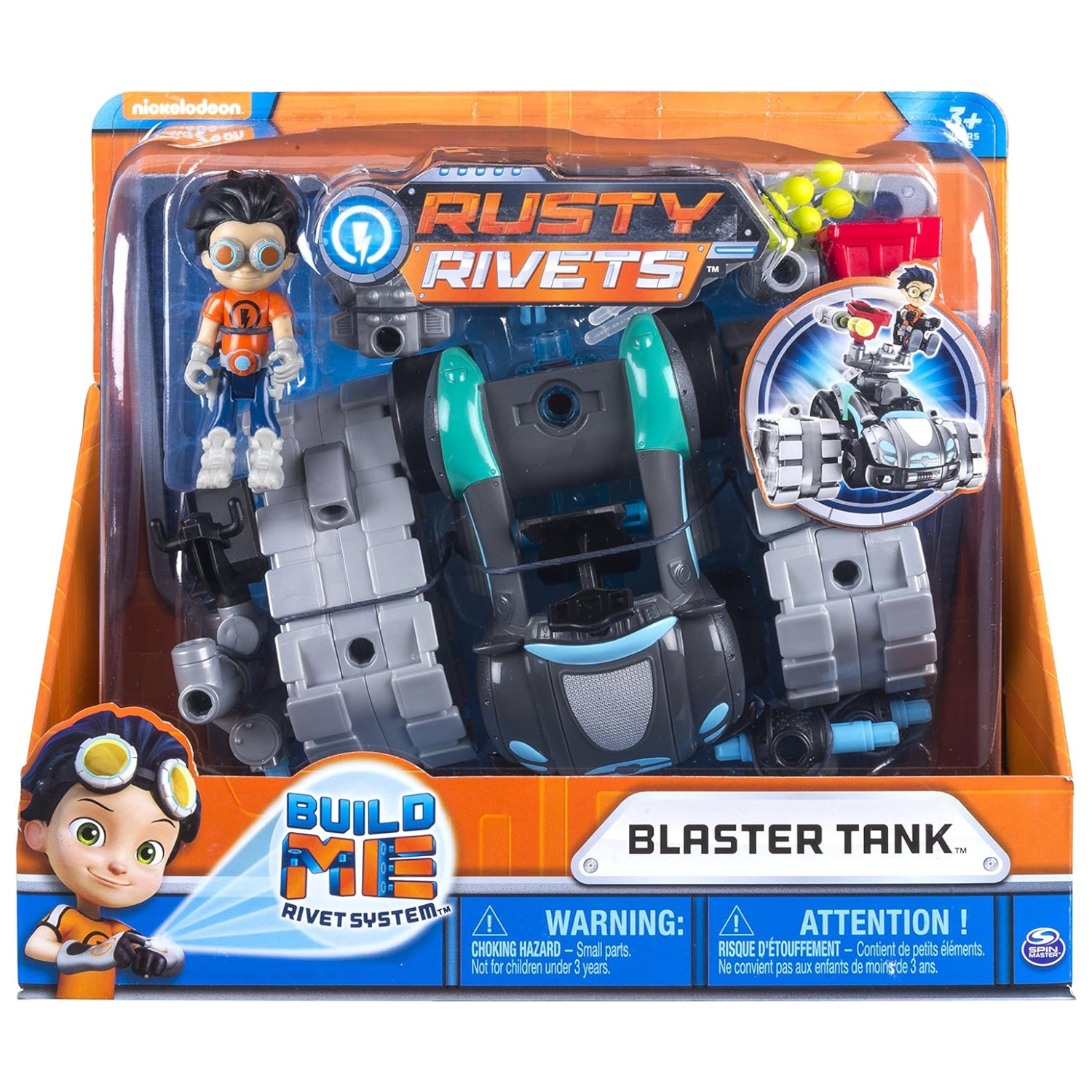 Rusty Rivets Veicolo Blaster Tank Spin Master Giocagiò – Giocagio