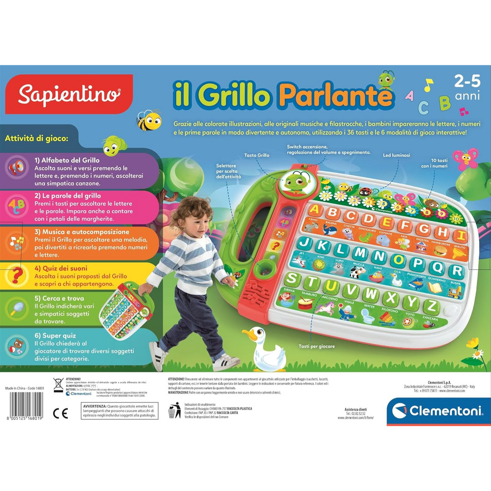 Sapientino Il Grillo Parlante