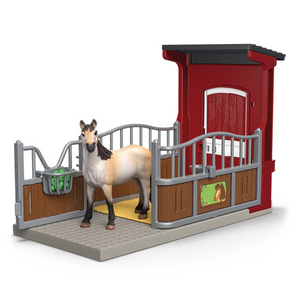 Schleich Box Per Pony Con Giumenta Mustang Farm World 42724