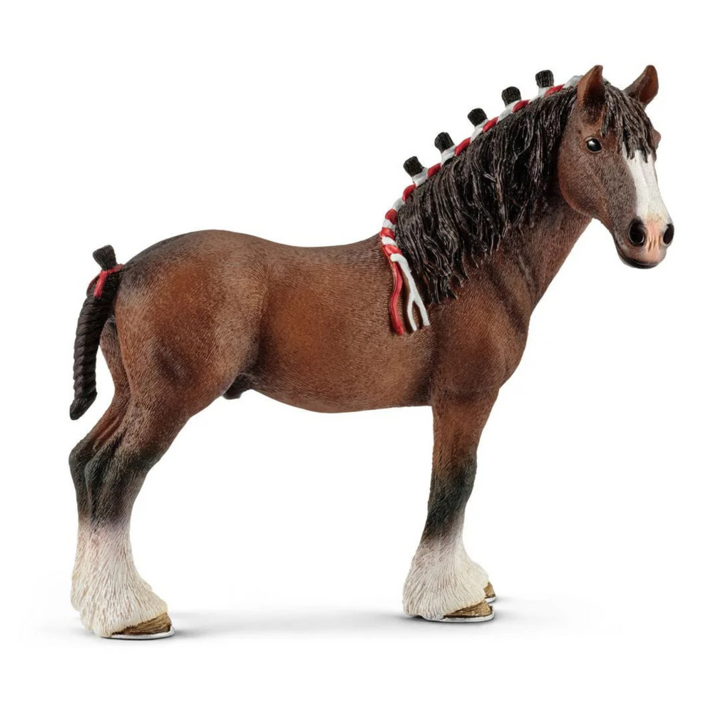 Schleich Cavallo Castrone di Clydesdale Farm World 13808