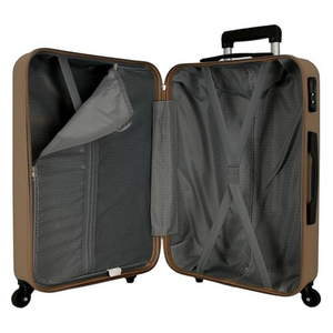 Set 3 Valigie Rigide Roll Road Flex Champagne