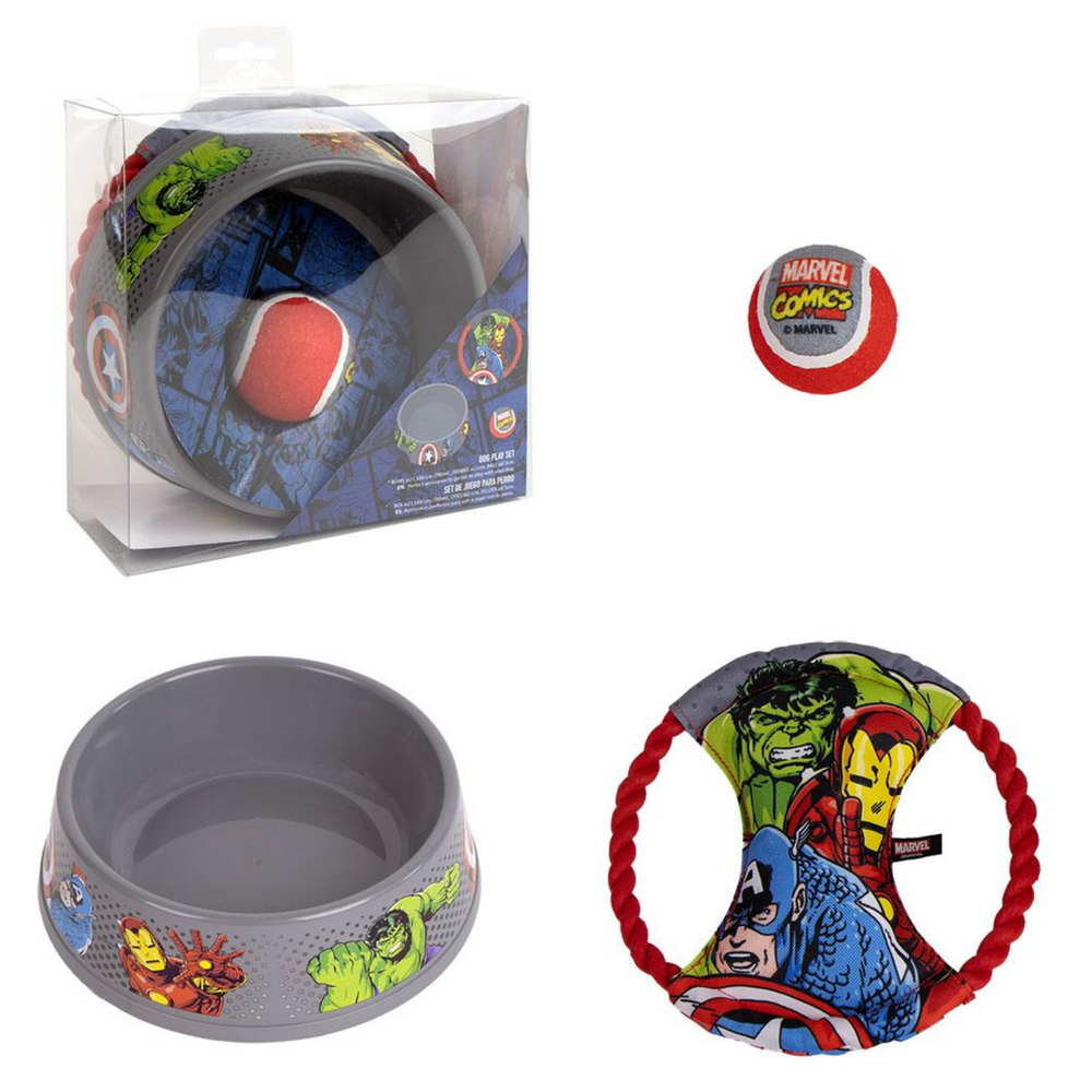 Set di giocattoli per cani Marvel
