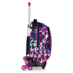 Seven Zaino Trolley Jack 3 Ruote Glow Love