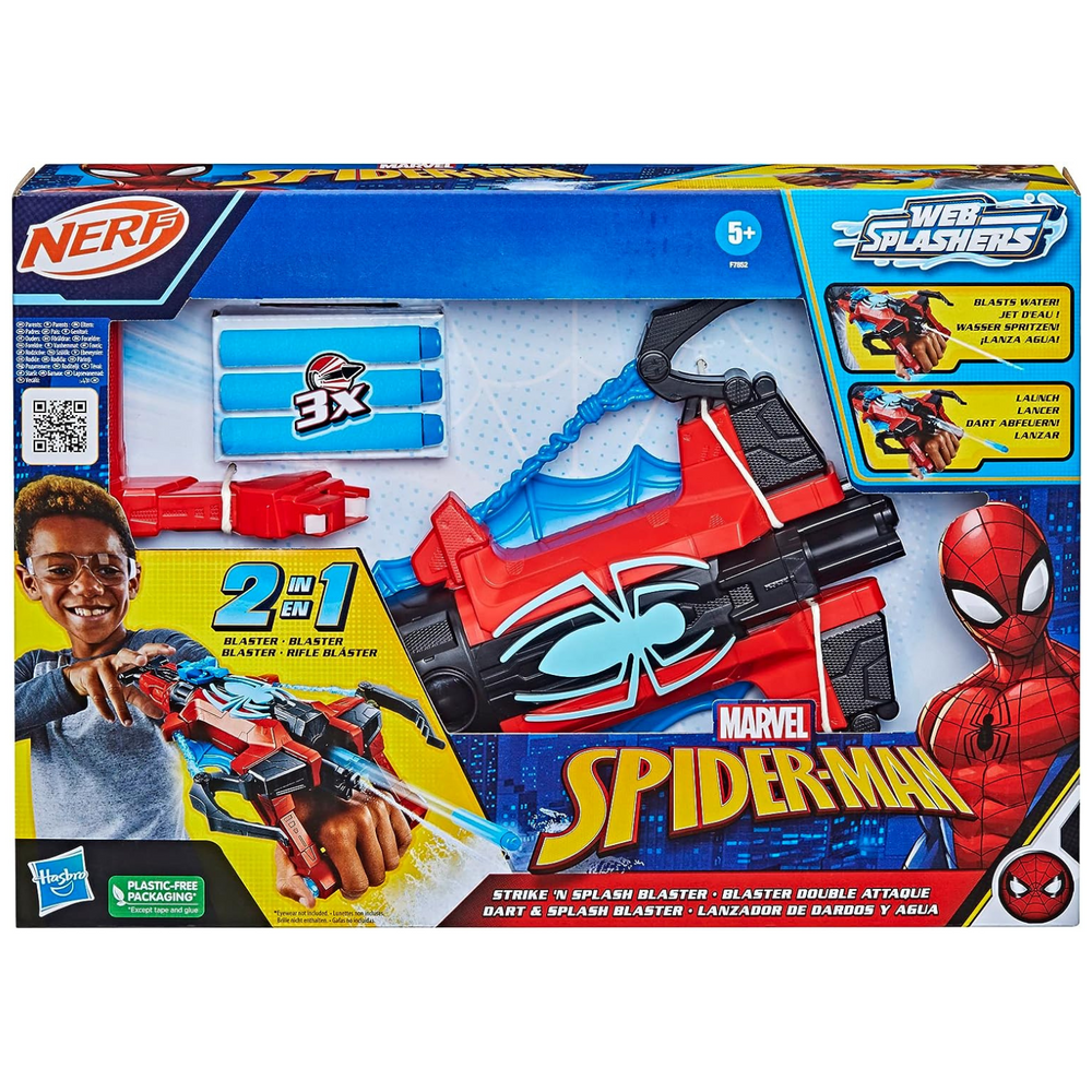 Spiderman Blaster Strike 'N Splash