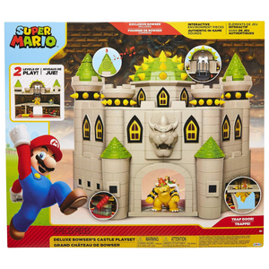 
                
                    Carica l&amp;#39;immagine nel visualizzatore della galleria, Super Mario Playset Castello di Bowser Deluxe
                
            