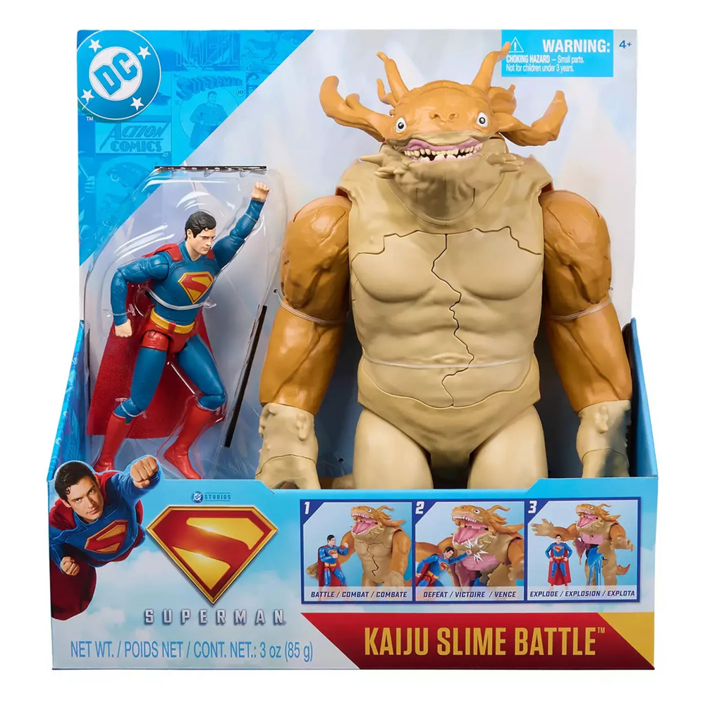 Superman vs. Kaiju con Slime