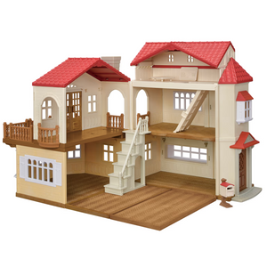 Sylvanian Families - Casa Grande Con Luci - Attico Segreto