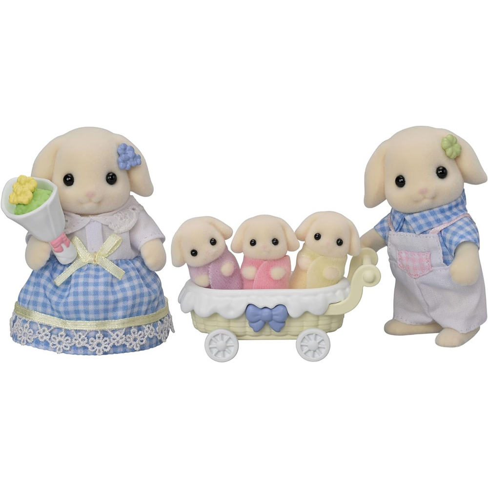 Sylvanian Families - Famiglia Coniglio Flora