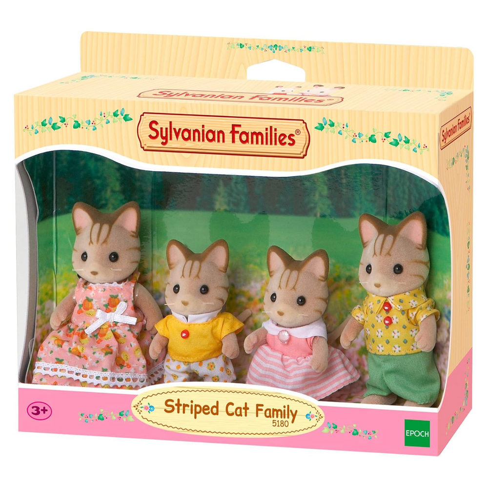 Sylvanian Families - Famiglia Gatto Striato