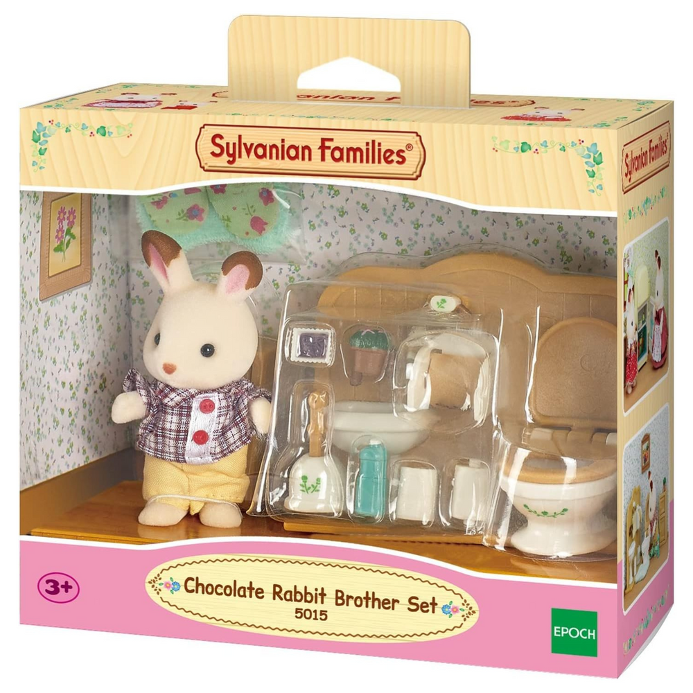 Sylvanian Families - Fratello Coniglio Cioccolato con Bagno