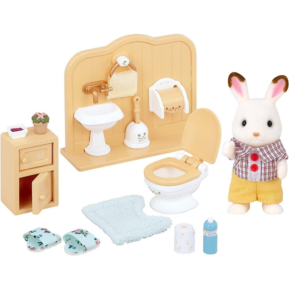 Sylvanian Families - Fratello Coniglio Cioccolato con Bagno