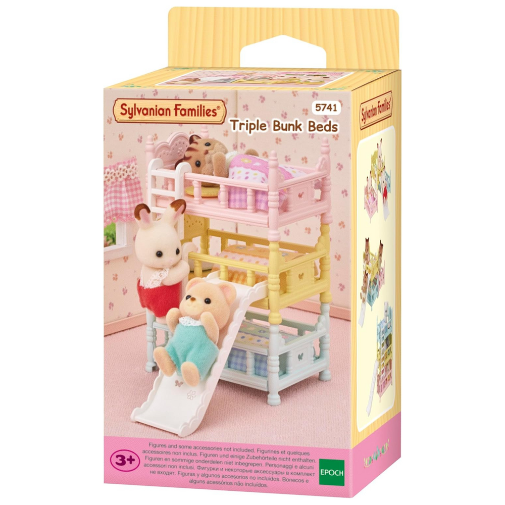 Sylvanian Families - Letto a castello triplo colorato