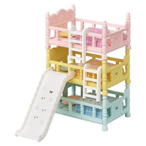 Sylvanian Families - Letto a castello triplo colorato