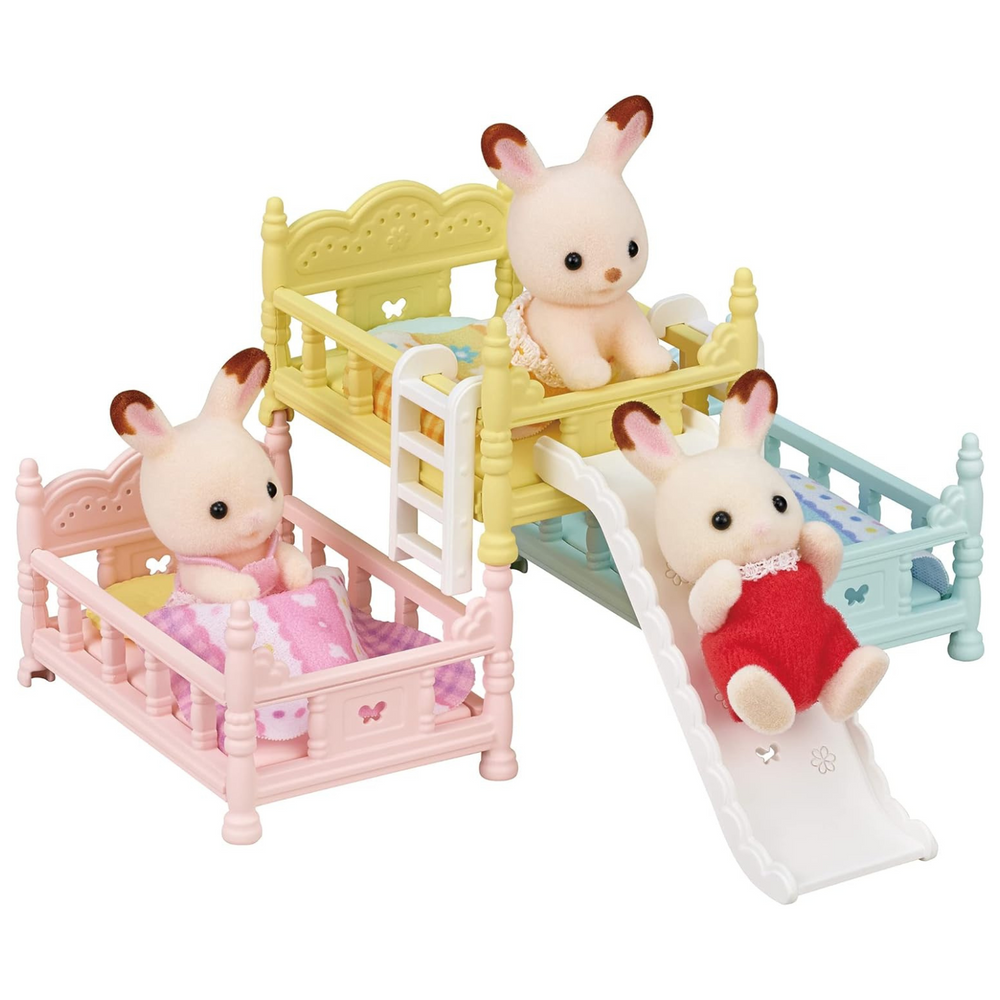 Sylvanian Families - Letto a castello triplo colorato