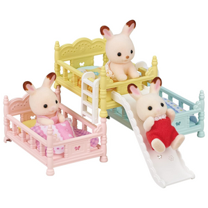 Sylvanian Families - Letto a castello triplo colorato