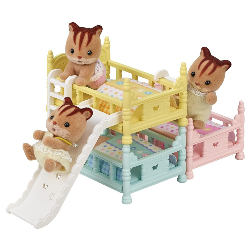 Sylvanian Families - Letto a castello triplo colorato