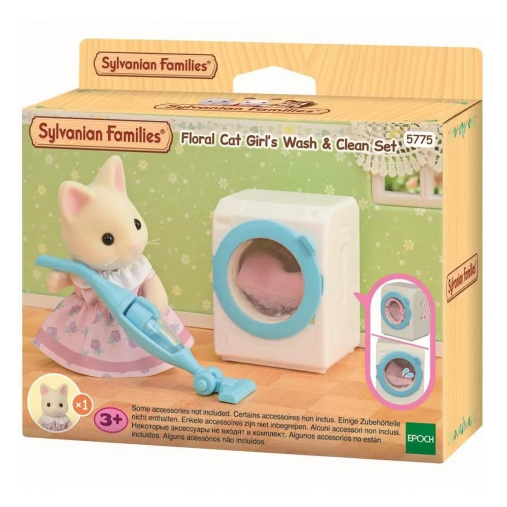 Sylvanian Families - Set Lava e Pulisci