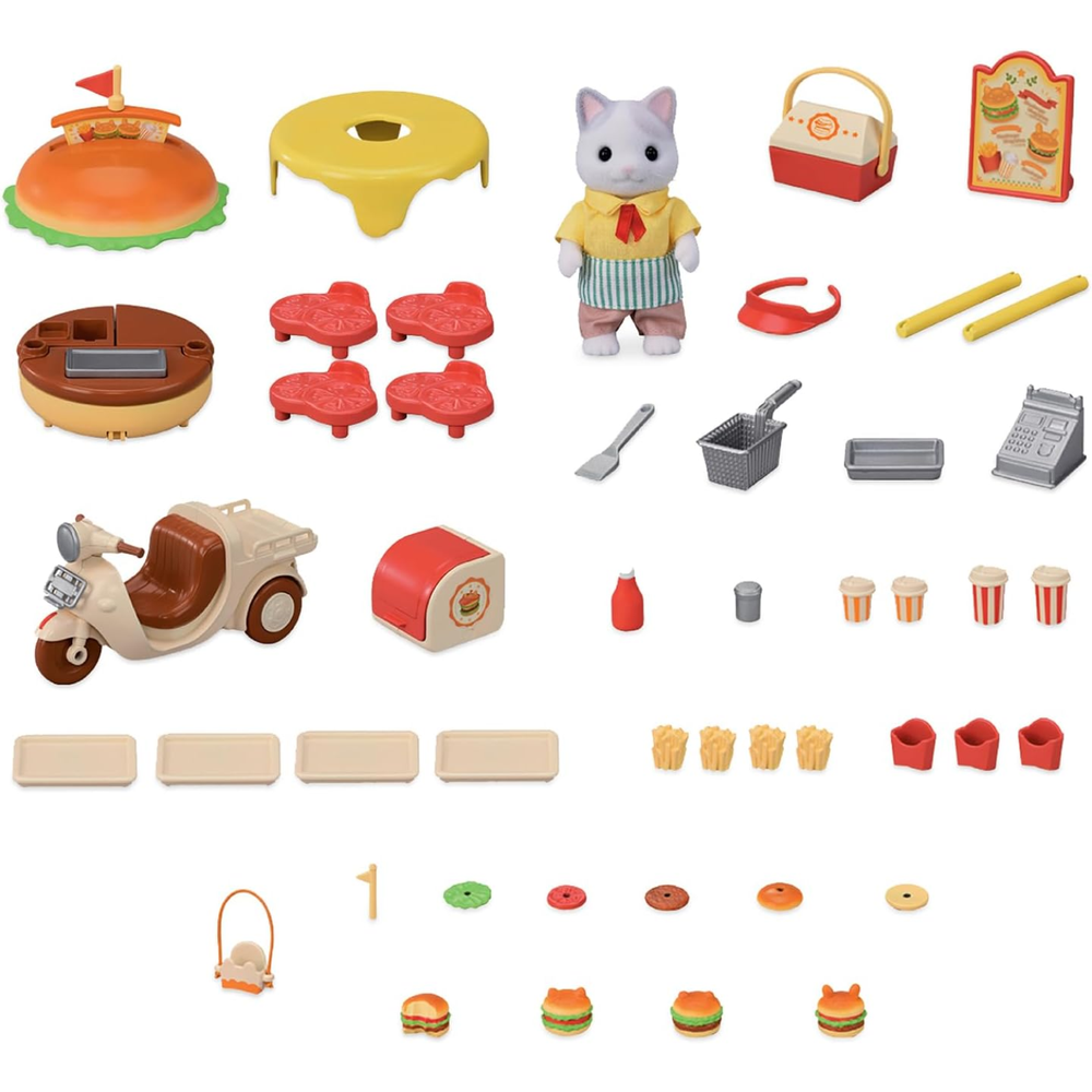 Sylvanian Families - Stand Hamburger