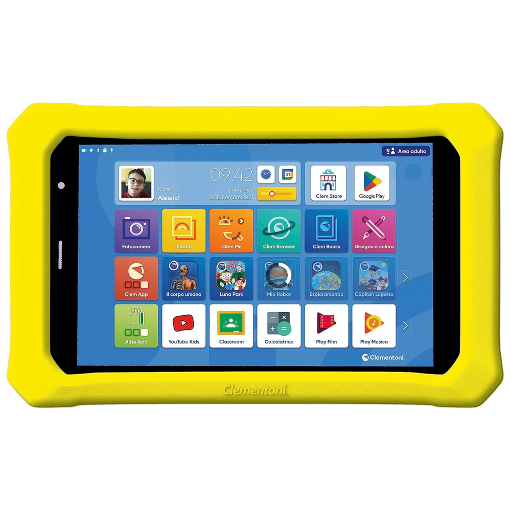 Tablet Educativo Clempad 8" PRO 6/12 anni