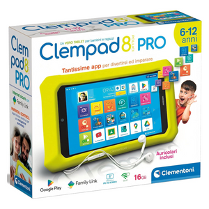 Tablet Educativo Clempad 8" PRO 6/12 anni