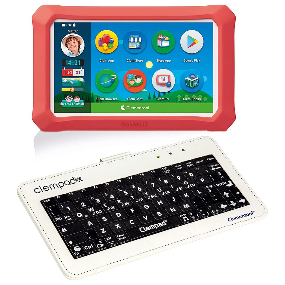 Tablet Educativo Il Mio Primo Clempad 8" 3+ anni