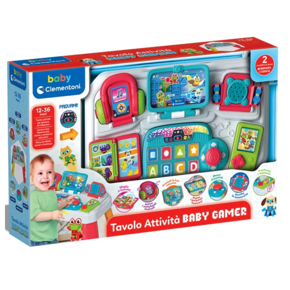 Tavolo Attività Baby Gamer
