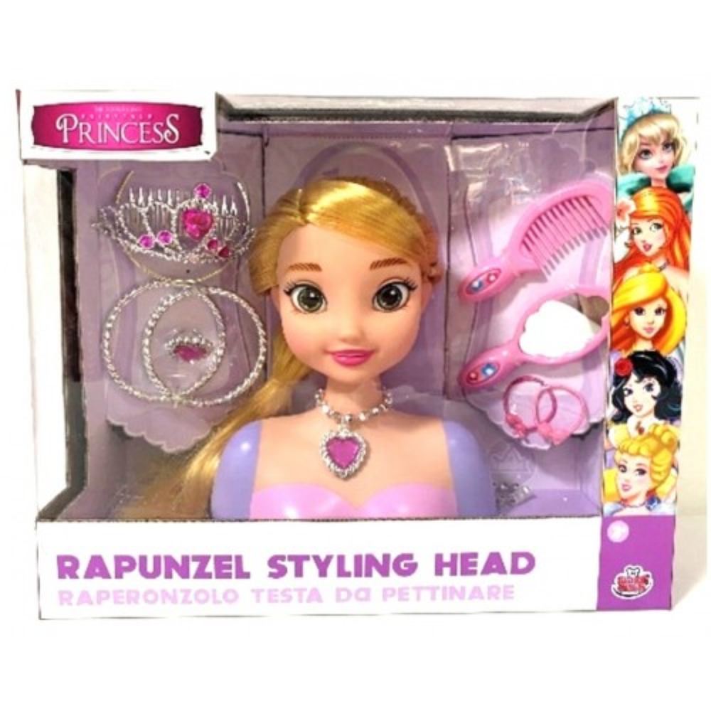 Testa Da Acconciare Rapunzel