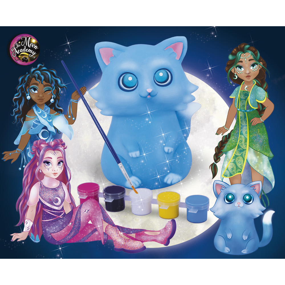 Lisciani Moon Academy Nagellack-Set – Leuchtend, Farbwechselnd, Magnetisch, Für Kinder Ab 7