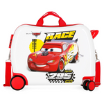 Trolley Cavalcabile 4 Ruote Cars Lightning Mcqueen Race