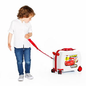 Trolley Cavalcabile 4 Ruote Cars Lightning Mcqueen Race