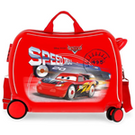 Trolley Cavalcabile 4 Ruote Cars Lightning Mcqueen Speed Trails