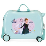 Trolley Cavalcabile 4 Ruote Frozen Arendelle Is Home 50 cm