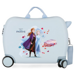 Trolley Cavalcabile 4 Ruote Frozen Nature Is Magical 50 cm