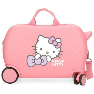 Trolley Cavalcabile 4 Ruote Hello Kitty My Favourite Bow