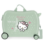 Trolley Cavalcabile 4 Ruote Hello Kitty Paris 50 cm