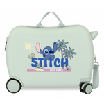 Trolley Cavalcabile 4 Ruote Stitch Just Chill 50 cm