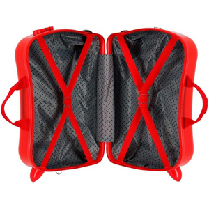 Trolley Cavalcabile 4 Ruote Mickey Mouse Colour Mayhem Rosso